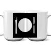 15 oz. NO MINIMUM Full Color Printed Ceramic Mug Thumbnail