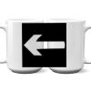 15 oz. NO MINIMUM Full Color Printed Ceramic Mug Thumbnail