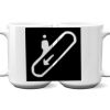 15 oz. NO MINIMUM Full Color Printed Ceramic Mug Thumbnail