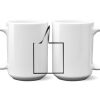 15 oz. NO MINIMUM Full Color Printed Ceramic Mug Thumbnail