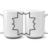 15 oz. NO MINIMUM Full Color Printed Ceramic Mug Thumbnail