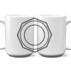 15 oz. NO MINIMUM Full Color Printed Ceramic Mug Thumbnail