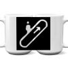 15 oz. NO MINIMUM Full Color Printed Ceramic Mug Thumbnail