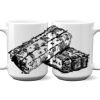15 oz. NO MINIMUM Full Color Printed Ceramic Mug Thumbnail
