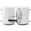 15 oz. NO MINIMUM Full Color Printed Ceramic Mug Thumbnail