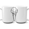 15 oz. NO MINIMUM Full Color Printed Ceramic Mug Thumbnail