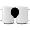 15 oz. NO MINIMUM Full Color Printed Ceramic Mug Thumbnail