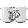 15 oz. NO MINIMUM Full Color Printed Ceramic Mug Thumbnail