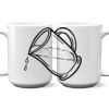15 oz. NO MINIMUM Full Color Printed Ceramic Mug Thumbnail