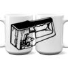 15 oz. NO MINIMUM Full Color Printed Ceramic Mug Thumbnail