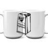 15 oz. NO MINIMUM Full Color Printed Ceramic Mug Thumbnail