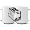 15 oz. NO MINIMUM Full Color Printed Ceramic Mug Thumbnail