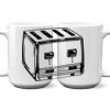 15 oz. NO MINIMUM Full Color Printed Ceramic Mug Thumbnail