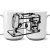 15 oz. NO MINIMUM Full Color Printed Ceramic Mug Thumbnail