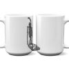 15 oz. NO MINIMUM Full Color Printed Ceramic Mug Thumbnail