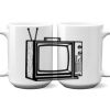 15 oz. NO MINIMUM Full Color Printed Ceramic Mug Thumbnail