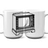 15 oz. NO MINIMUM Full Color Printed Ceramic Mug Thumbnail