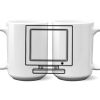 15 oz. NO MINIMUM Full Color Printed Ceramic Mug Thumbnail