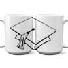 15 oz. NO MINIMUM Full Color Printed Ceramic Mug Thumbnail