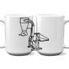 15 oz. NO MINIMUM Full Color Printed Ceramic Mug Thumbnail