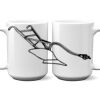 15 oz. NO MINIMUM Full Color Printed Ceramic Mug Thumbnail