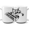 15 oz. NO MINIMUM Full Color Printed Ceramic Mug Thumbnail