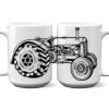 15 oz. NO MINIMUM Full Color Printed Ceramic Mug Thumbnail