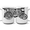 15 oz. NO MINIMUM Full Color Printed Ceramic Mug Thumbnail