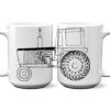 15 oz. NO MINIMUM Full Color Printed Ceramic Mug Thumbnail