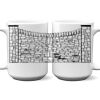 15 oz. NO MINIMUM Full Color Printed Ceramic Mug Thumbnail