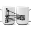 15 oz. NO MINIMUM Full Color Printed Ceramic Mug Thumbnail