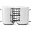 15 oz. NO MINIMUM Full Color Printed Ceramic Mug Thumbnail