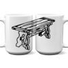 15 oz. NO MINIMUM Full Color Printed Ceramic Mug Thumbnail
