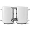 15 oz. NO MINIMUM Full Color Printed Ceramic Mug Thumbnail