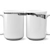 15 oz. NO MINIMUM Full Color Printed Ceramic Mug Thumbnail