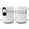 15 oz. NO MINIMUM Full Color Printed Ceramic Mug Thumbnail