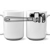 15 oz. NO MINIMUM Full Color Printed Ceramic Mug Thumbnail