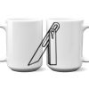15 oz. NO MINIMUM Full Color Printed Ceramic Mug Thumbnail