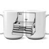 15 oz. NO MINIMUM Full Color Printed Ceramic Mug Thumbnail
