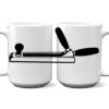 15 oz. NO MINIMUM Full Color Printed Ceramic Mug Thumbnail