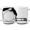 15 oz. NO MINIMUM Full Color Printed Ceramic Mug Thumbnail