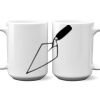 15 oz. NO MINIMUM Full Color Printed Ceramic Mug Thumbnail