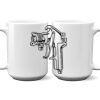 15 oz. NO MINIMUM Full Color Printed Ceramic Mug Thumbnail