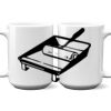 15 oz. NO MINIMUM Full Color Printed Ceramic Mug Thumbnail