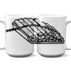 15 oz. NO MINIMUM Full Color Printed Ceramic Mug Thumbnail