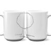 15 oz. NO MINIMUM Full Color Printed Ceramic Mug Thumbnail