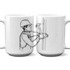 15 oz. NO MINIMUM Full Color Printed Ceramic Mug Thumbnail