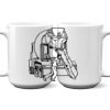 15 oz. NO MINIMUM Full Color Printed Ceramic Mug Thumbnail