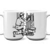 15 oz. NO MINIMUM Full Color Printed Ceramic Mug Thumbnail