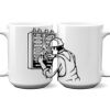 15 oz. NO MINIMUM Full Color Printed Ceramic Mug Thumbnail
